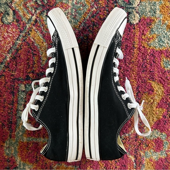 Converse | Unisex black classic All Star lace up sneakers Men’s 9.5 Women’s 11.5 - Picture 8 of 16